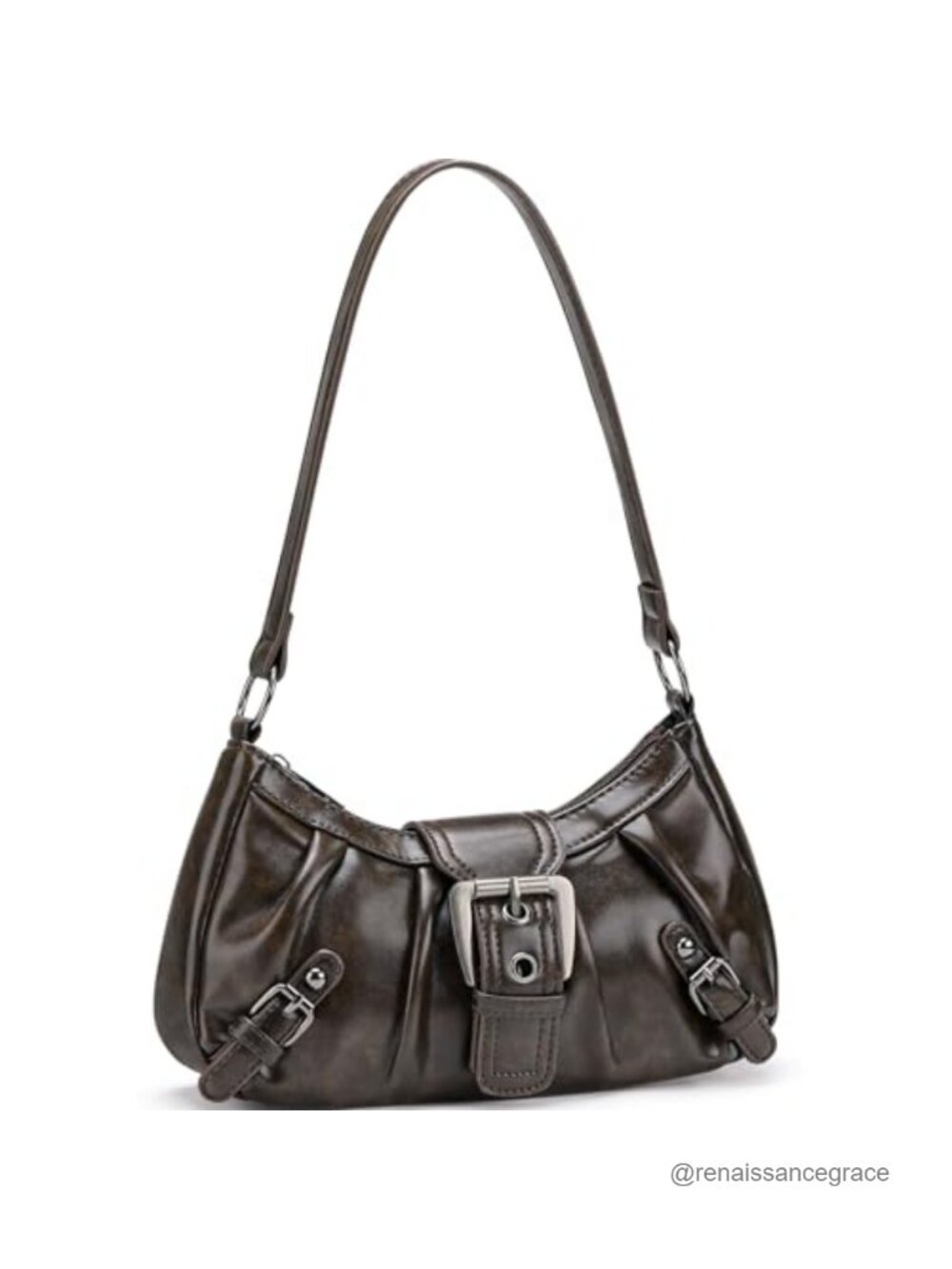 Faux Leather Shoulder Bag Women Hobo Purse Large Tote Top Handle